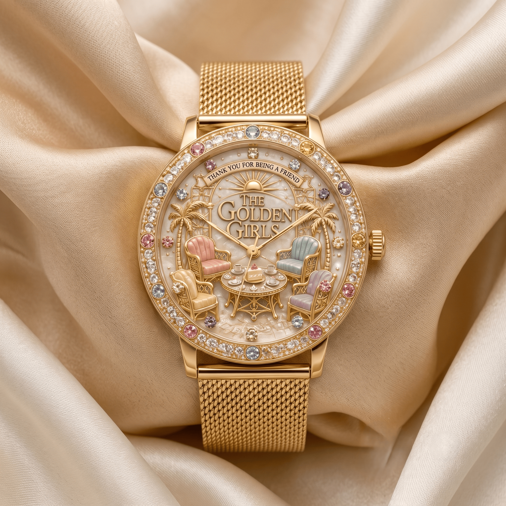 TGG Premium Stainless Steel Watch HTTT