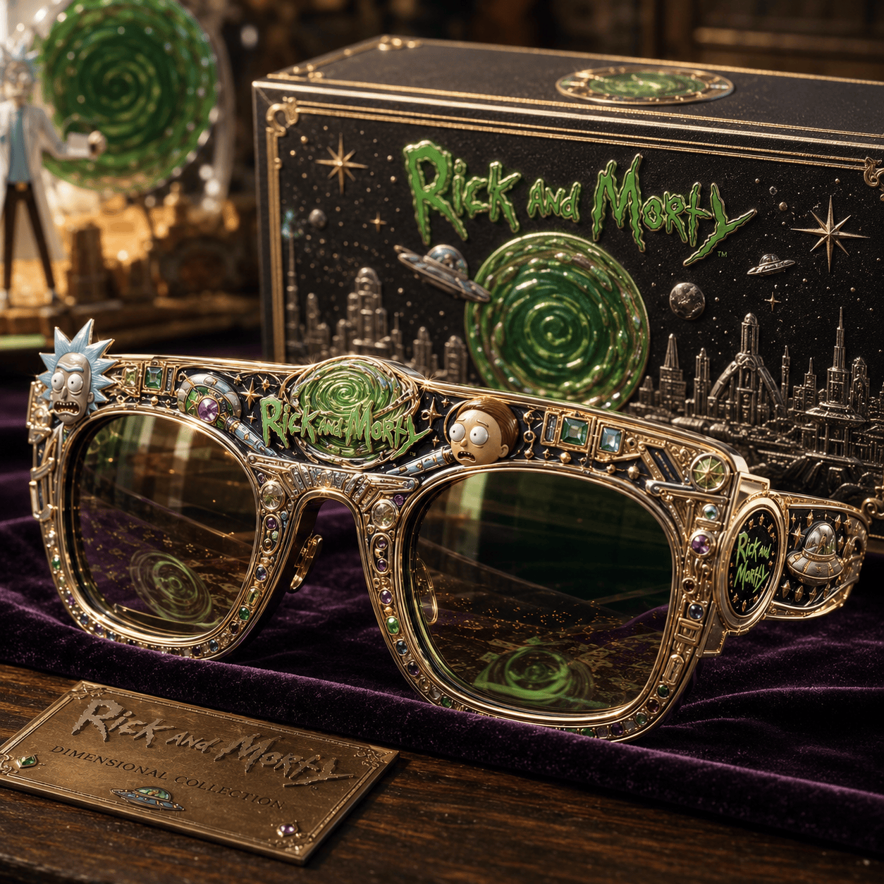 REMIUM RICKM UNISEX SUNGLASSES NTVA